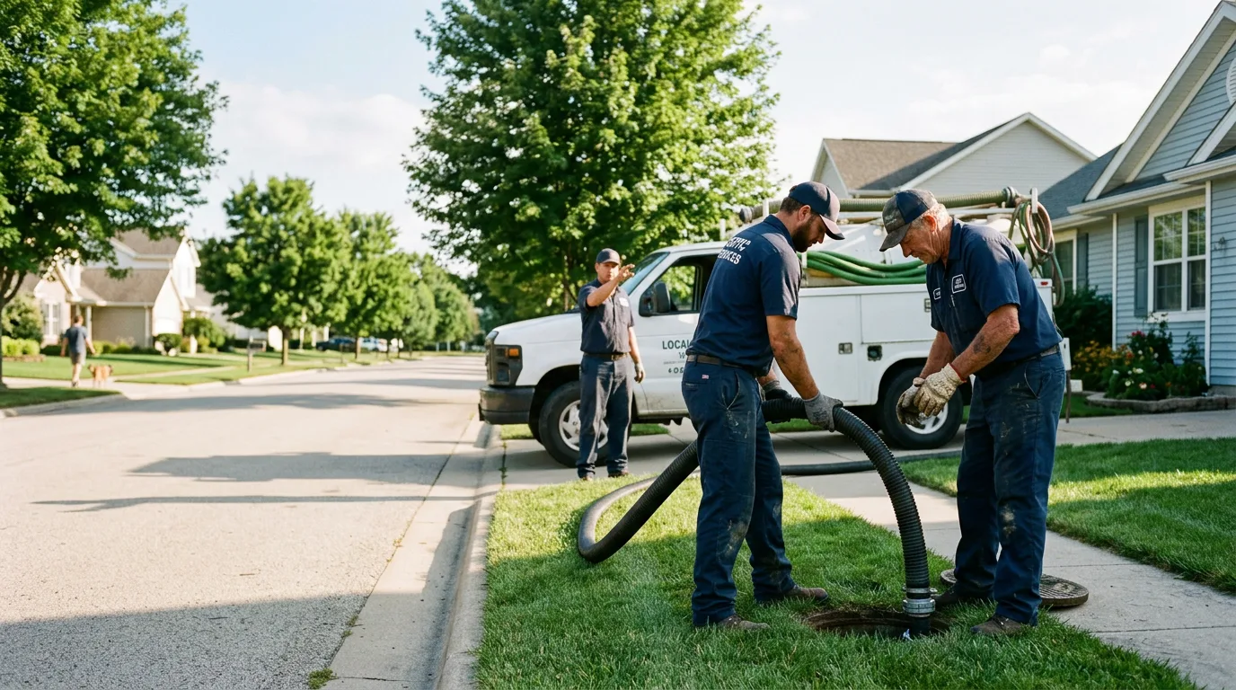 Septic Tank Cleaning in Montville, CT